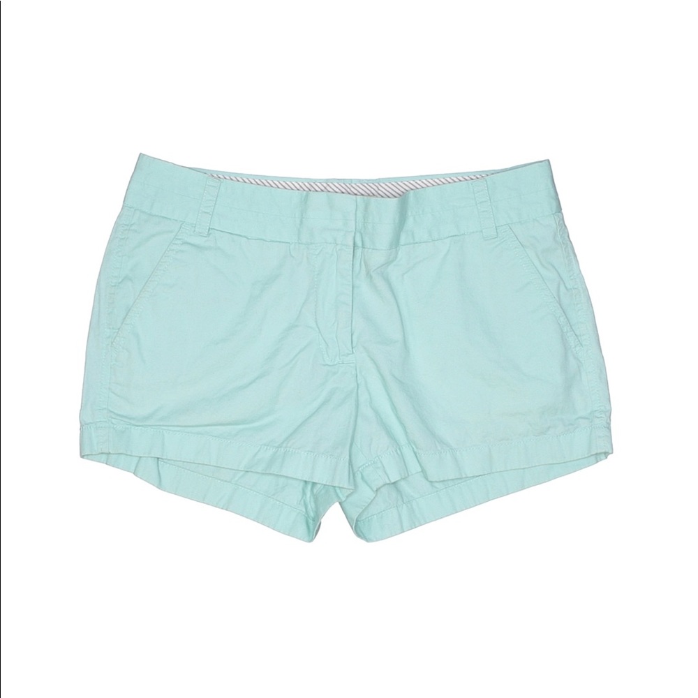 j crew mint chino shorts